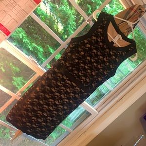One clothing dress- size medium - *black & lace*